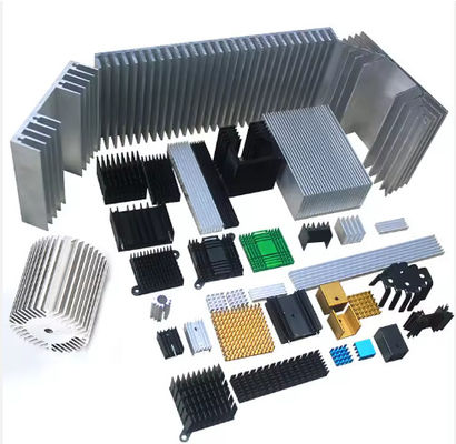 Купить Анодирующие светодиодные теплоотводы из алюминия 6063 T5 CNC алюминиевые теплоотводы online manufacture